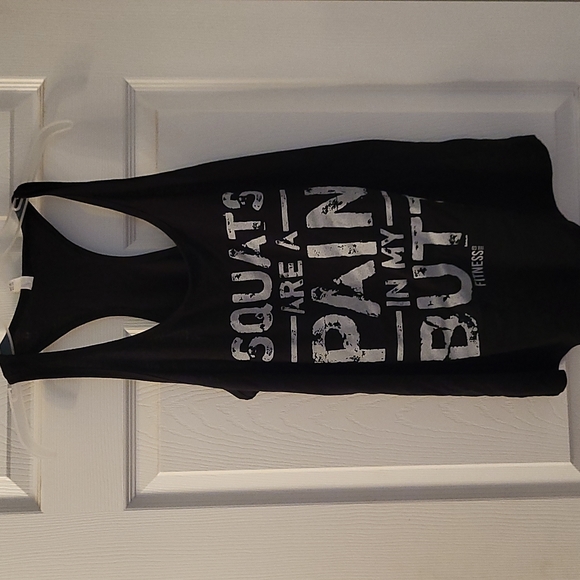 Ideal Tee by Next Level black work out shirt sz XL - Picture 1 of 4
